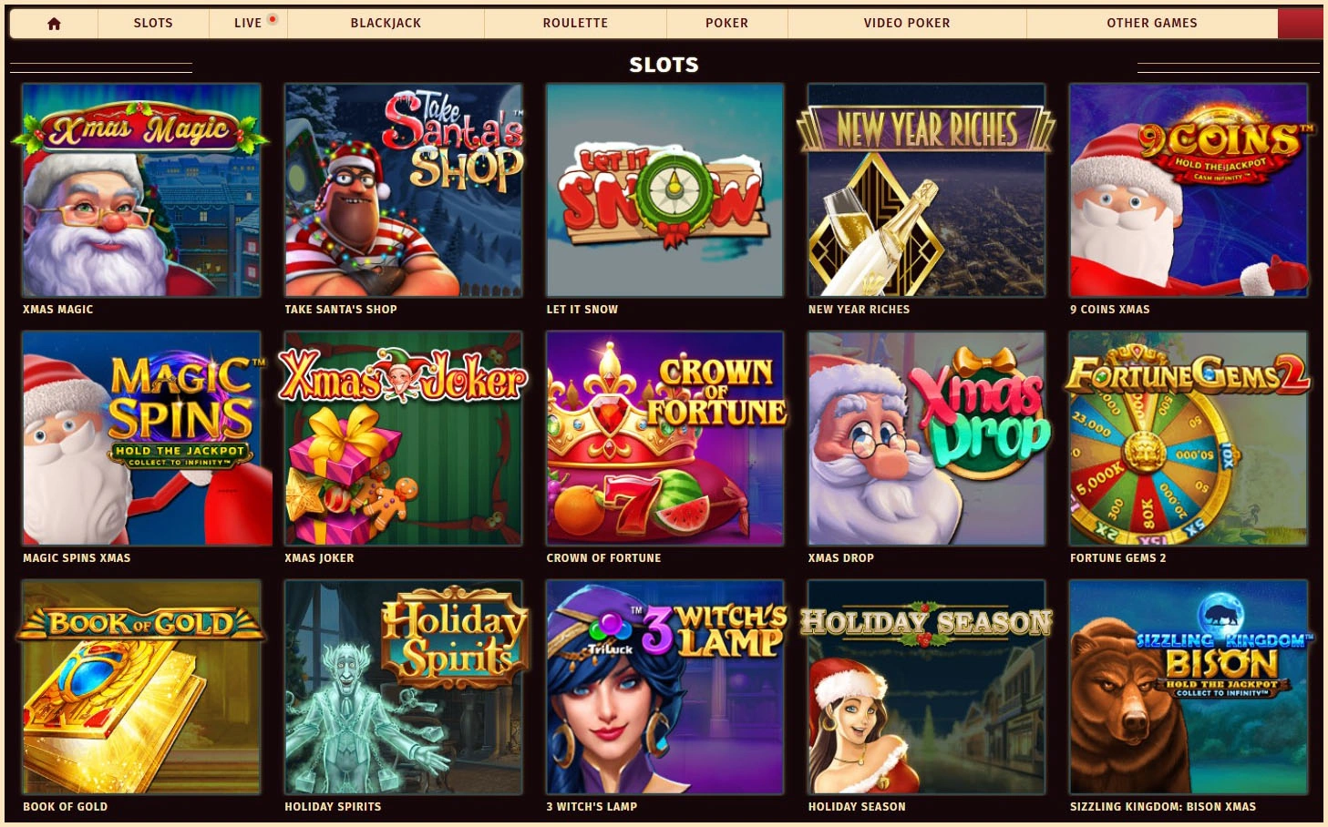 Machines à sous populaires disponibles chez Tropezia Palace